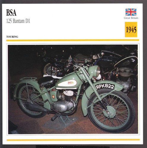 1945 bsa 125cc bantam - 1945,