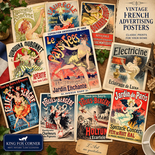 Vintage french advertising - french,