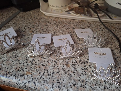 Wow diamante metal hair - 20,