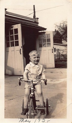 Antique 1934 child riding - 1934,