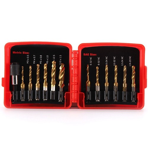 Titanium combination drill tap - titanium,