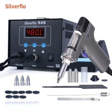 Silverflo 948 Rework Station Desoldering Station Tin Suction Gun Vacuum Pump