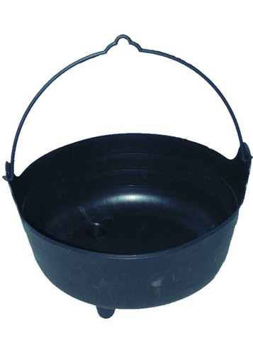 Halloween large black - black, deluxe