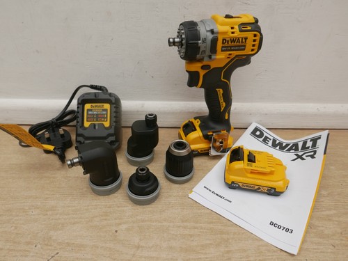 Dewalt dcd703l2t 12v multi - xr,
