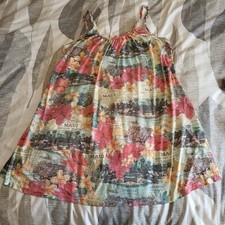 Next Hawaiian Islands Beach Pool Dress Size 14 Maui Habiscus Summer Holiday 