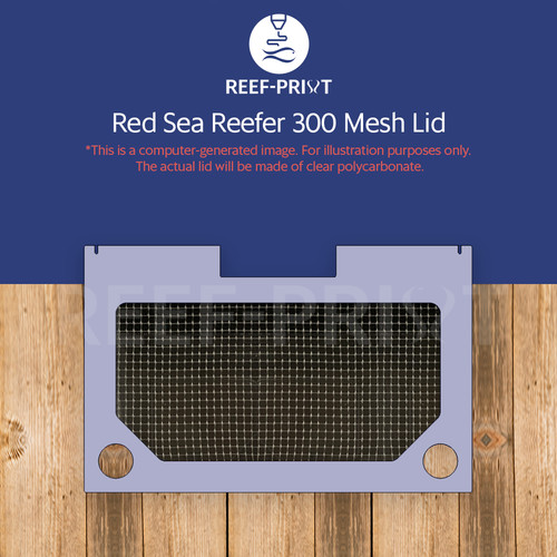 Aquarium mesh lid for red - red, sea