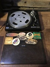 JB Systems Disco 2000 Belt-Driven Turntable Vinyl Record Player Working Stanton