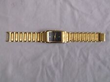 Vintage Accurist MB594B Quartz Cal 1M12 Gold Plated Unisex Bracelet Watch