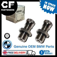 2pc BMW ALPINA GENUINE NEW Alloy Wheel Schrader Screw-In Tyre Valve  91473610061