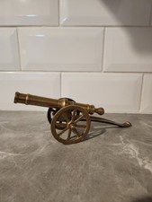 Vintage Brass Cannon