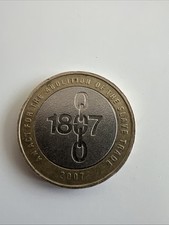 Two pound coin rare 1807 rare