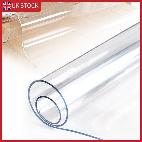Transparent pvc tablecloth - transparent,