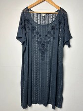 Monsoon Navy Blue Lace Midi