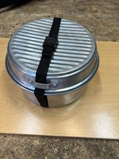 Camping Cooking Pan Set 4 Pcs Aluminium Frying Pan X 3 Saucepan’s Lightweight.