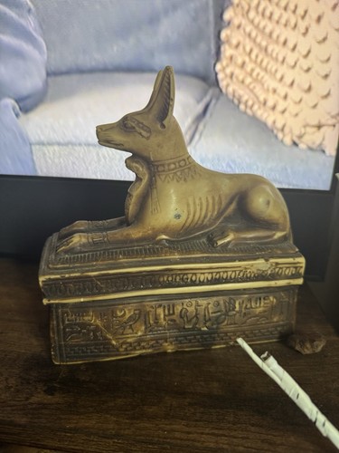 Egyptian god anubis ivory - egyptian,