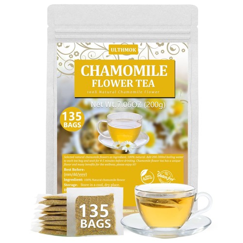 135 chamomile tea bags 100 - chamomile,