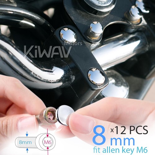 Round bolt cap screw covers