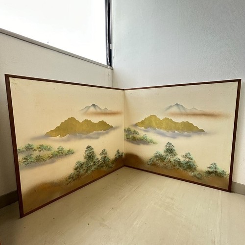 Japanese folding screen byobu - screen,