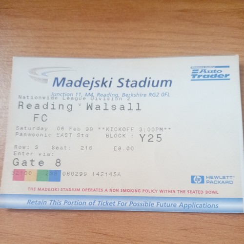 Ticket 1998 1999 2 - 1998/1999, 6/2/1999
