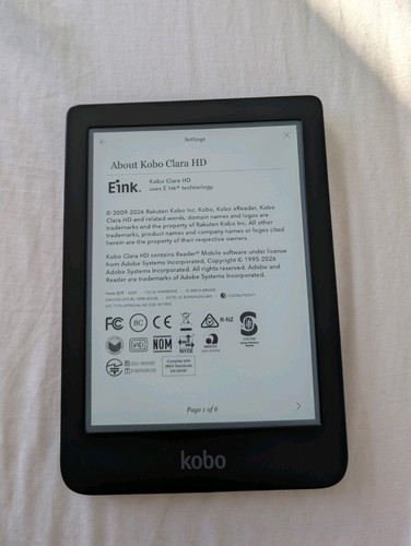 Kobo clara ereader - clara, hd