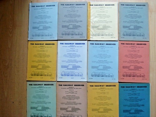 The railway observer 1962 - railway,
