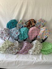 Unisex smock style scrub cap/theatre hats (nurse, doctors, chef, vet, dentist)