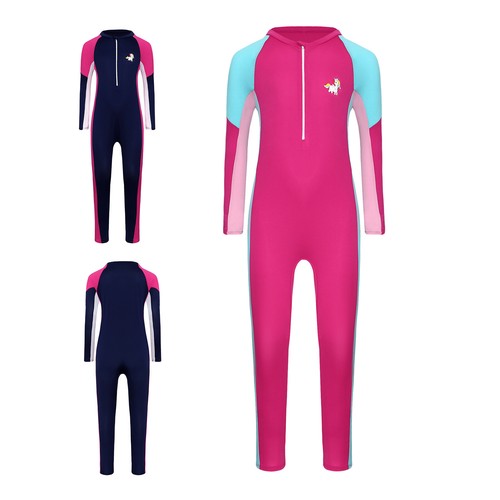 Girls rash guard swimsuit - girls,