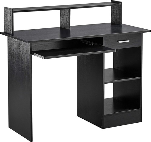 Office computer desk with - computer,