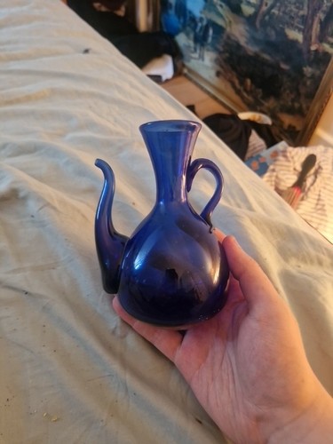 Vintage cobalt blue glass - vintage,
