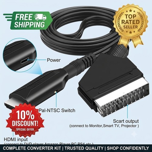 Scart hdmi converter audio - scart,