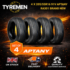 4 X New 205/55R16 91V APTANY