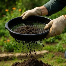 Large Round Plastics Garden