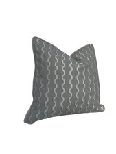 Clarke & Clarke - Replay Silver - Hand Crafted Cushion Cover
