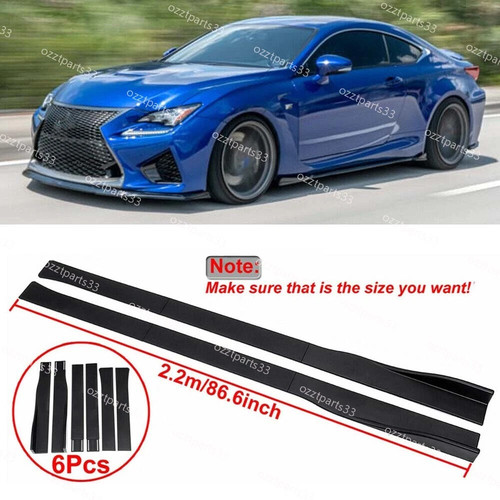 Side skirt extension - side, lip