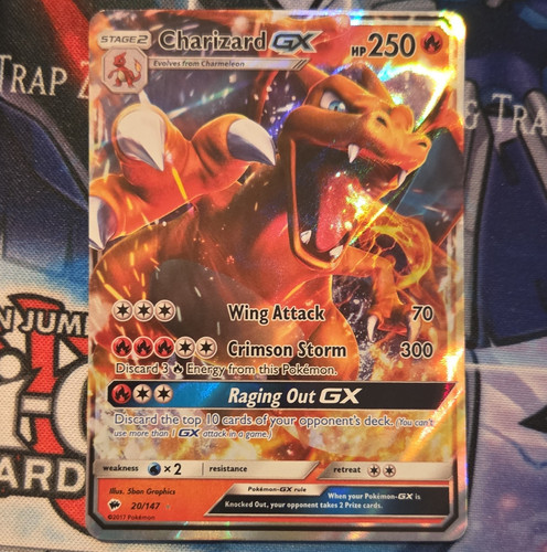 Charizard 147 sun - charizard, gx