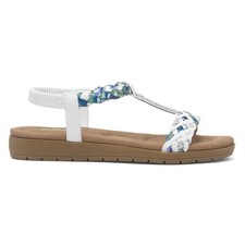 Lilley Womens Sandals White