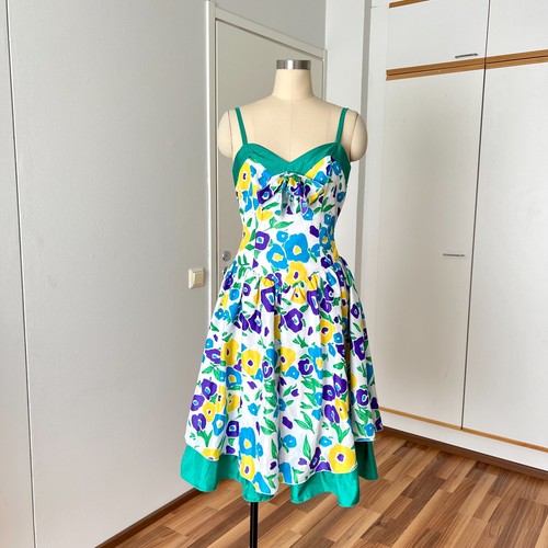 1980s vera mont floral - mont,