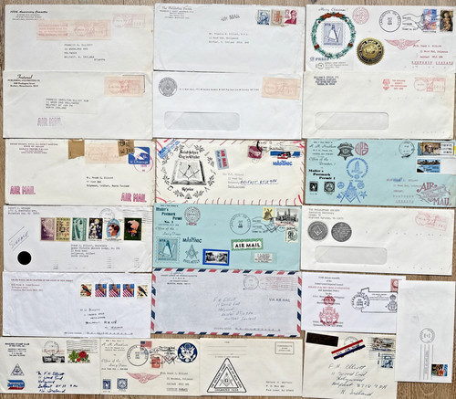 Masonic stamps covers - /,