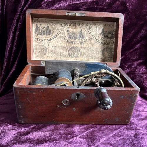 Antique improved patent - improved,