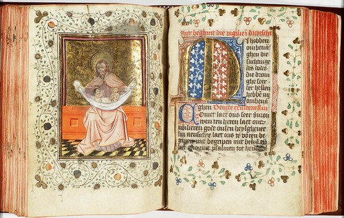Rare medieval gospels on - medieval,