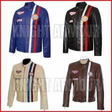 Steve McQueen Brown Cowhide
