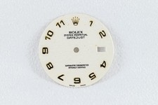 Rolex 36mm Datejust Cream Jubilee Dial with Gold number Markers - Marks & Wear