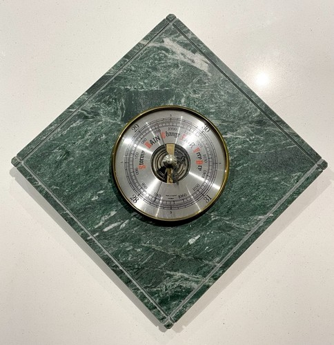 Vintage wall hanging barometer - hanging,