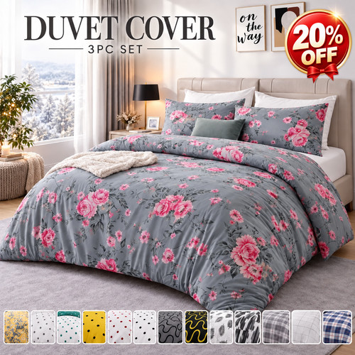 Luxury 3pcs printed bedding - printed,