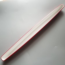 Rosti Mapel Denmark Melamine Red White Thin Long Dish Danish Modern Design 40cm