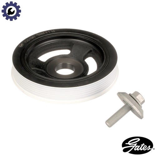 Belt pulley crankshaft - pulley,