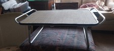Vintage Retro Metal Framed Bed Tray With Folding Legs.