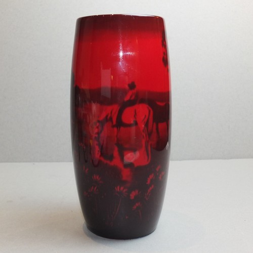 Royal doulton flambe - -, rider