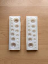 Silicone Domed Cabochon Pair Mold Resin Casting Mould DIY Jewelry Making Tools