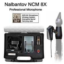 Clarinet Microphone Nalbantov NCM 8X Wireless set SCW for Buffet Crampon
